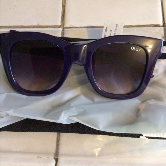 1 lEFT Rare Quay After Navy fade sunglasses - Picture 6 of 6